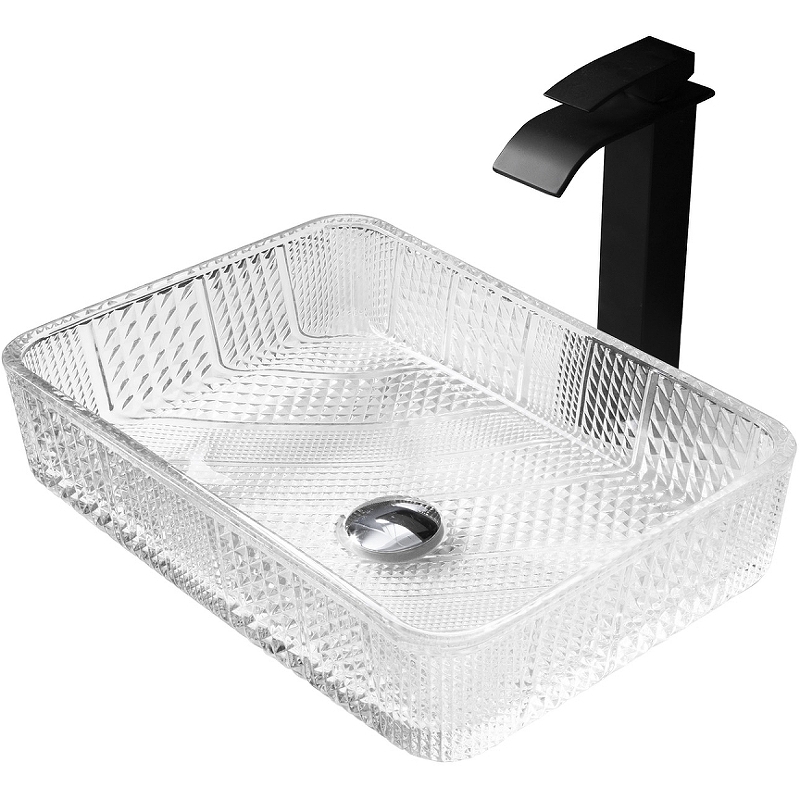 Раковина-чаша Abber Glas 46 AK2312 прозрачная от магазина ЛесКонПром.ру