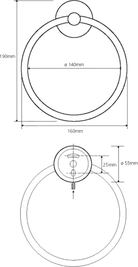 Полотенцедержатель Bemeta Omega 104104062 от магазина ЛесКонПром.ру
