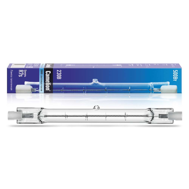 Галогенная лампа Camelion 500Вт 118 мм R7s от магазина ЛесКонПром.ру