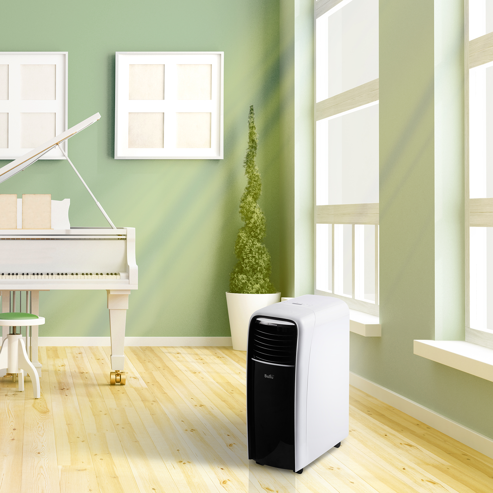 Мобильный кондиционер Ballu ВРАС-12 CD от магазина ЛесКонПром.ру