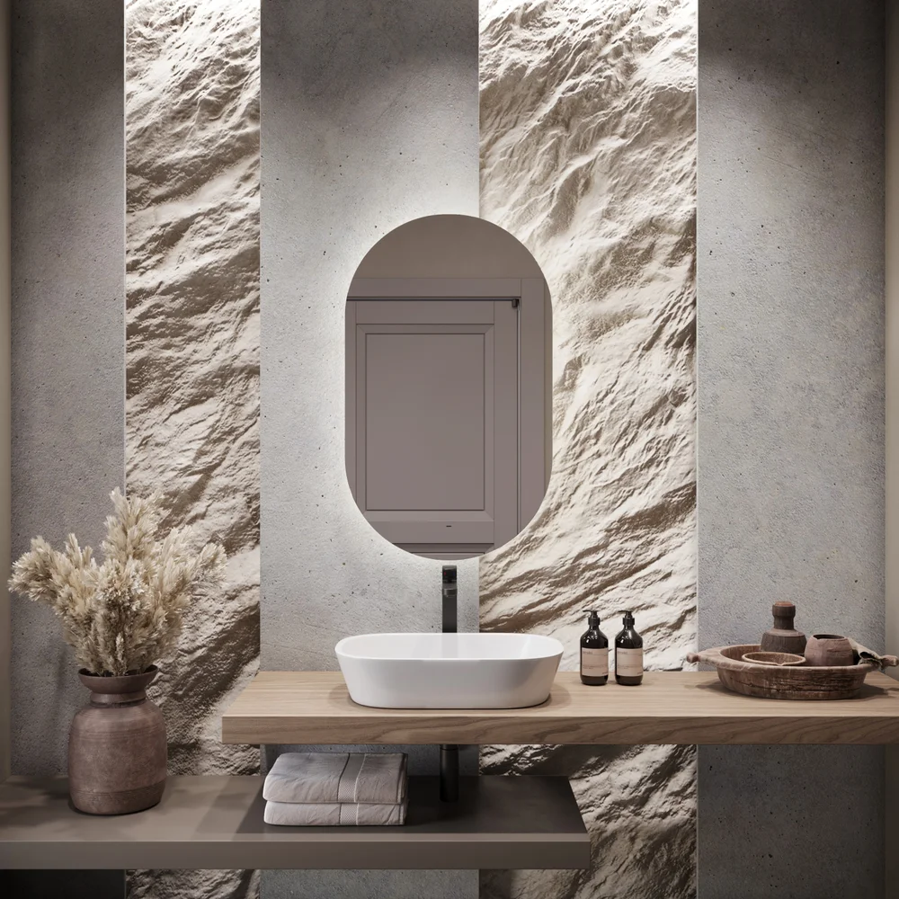 Зеркало DIWO Углич 60 с подсветкой от магазина ЛесКонПром.ру