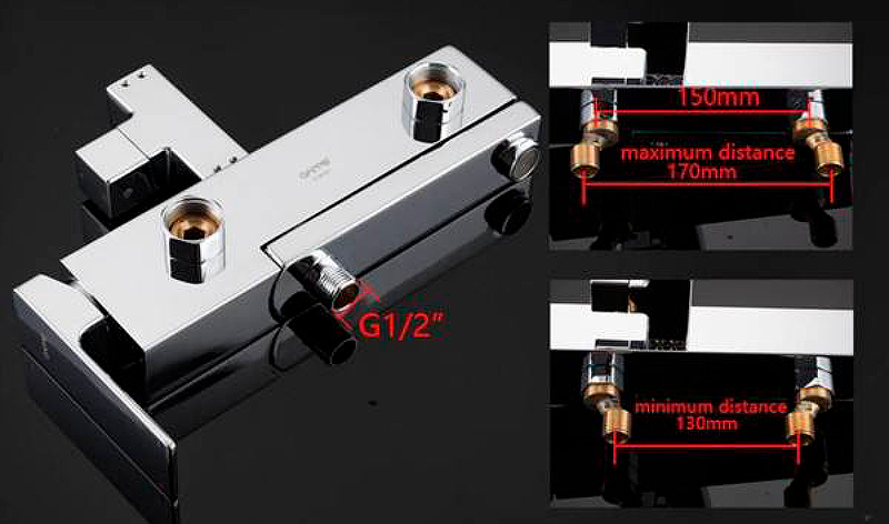 Душевая система Gappo G2418 Хром от магазина ЛесКонПром.ру