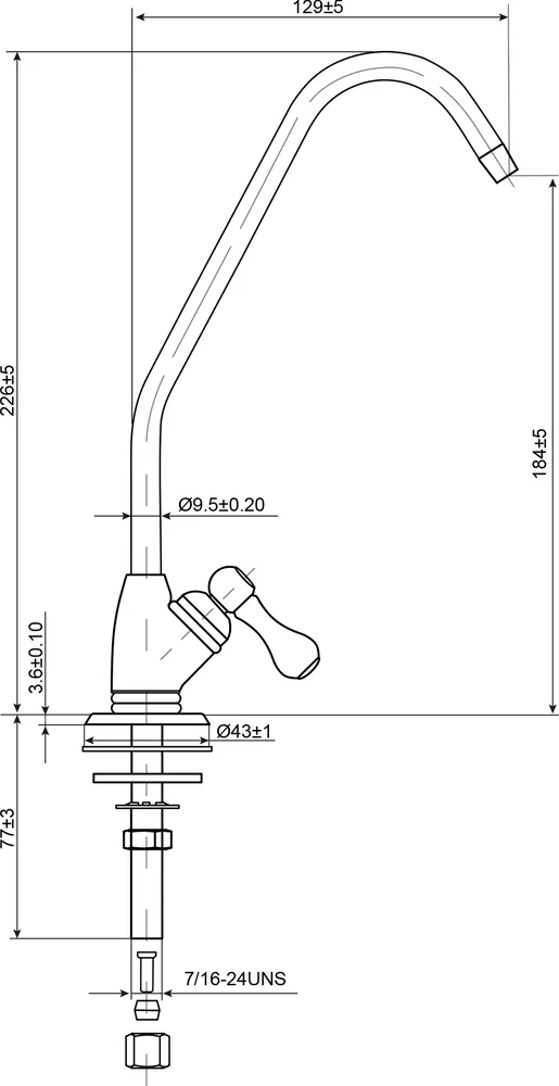 Кран Гейзер №3 от магазина ЛесКонПром.ру