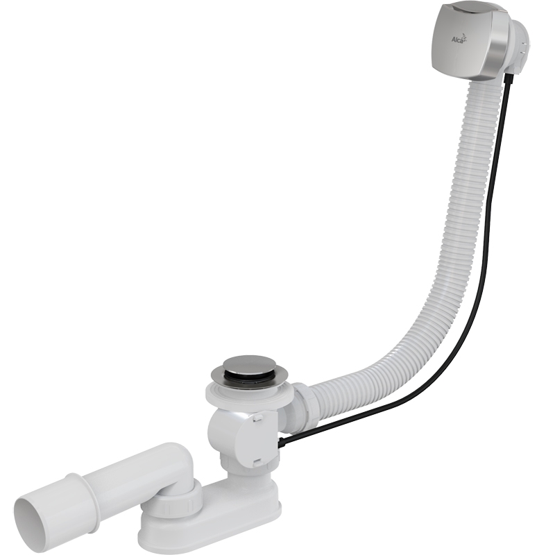 Слив-перелив Alcaplast A51CR полуавтомат Хром от магазина ЛесКонПром.ру