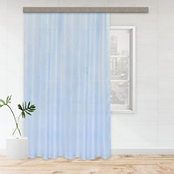 Штора-тюль Глянец 300х275 см голубая от магазина ЛесКонПром.ру