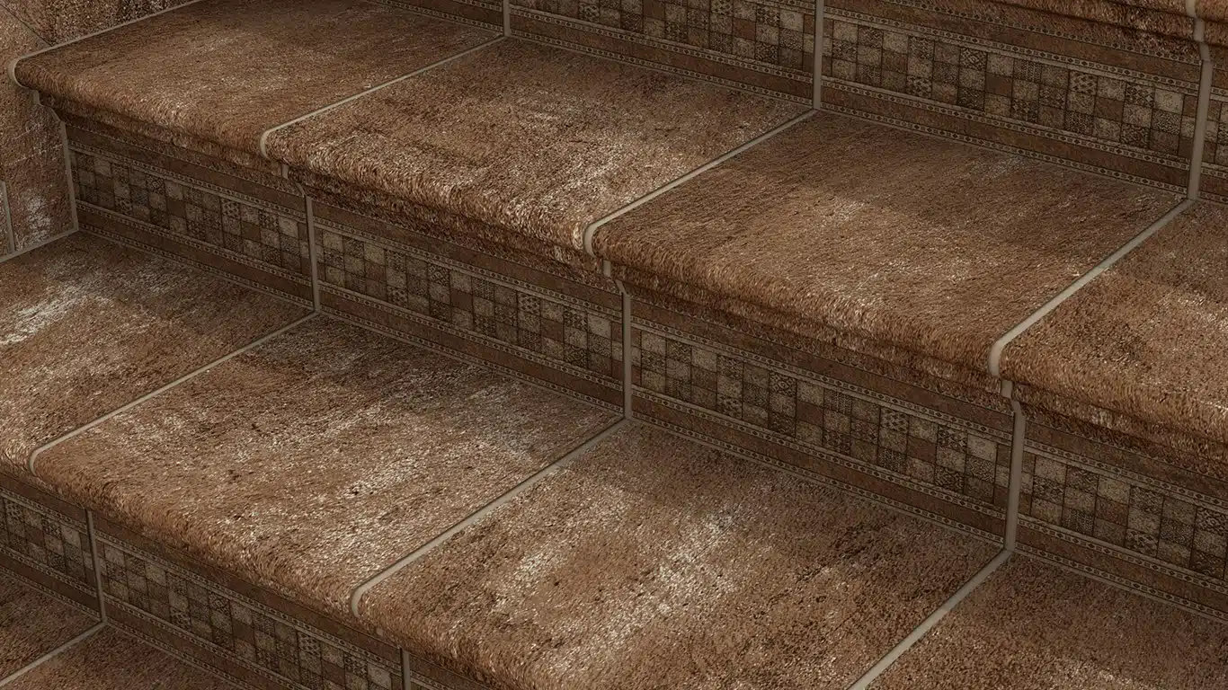 КЛИНКЕРНЫЙ ДЕКОРАТИВНЫЙ ПОДСТУПЁНОК BREMEN ROTBRAUN от магазина ЛесКонПром.ру