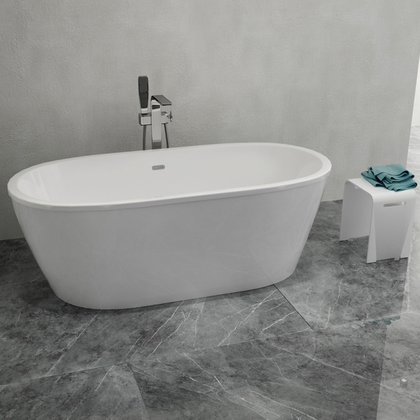 Акриловая ванна AIMA Tondo 174х80 см отдельностоящая от магазина ЛесКонПром.ру