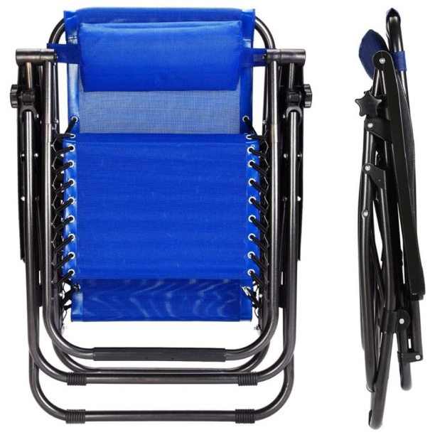 Кресло складное 165х65х110 см многопозиционное от магазина ЛесКонПром.ру