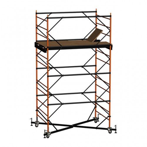 Вышка-тура стальная Ринстрой Витязь, Н-8,6м (арт. ВИ-8,6) от магазина ЛесКонПром.ру