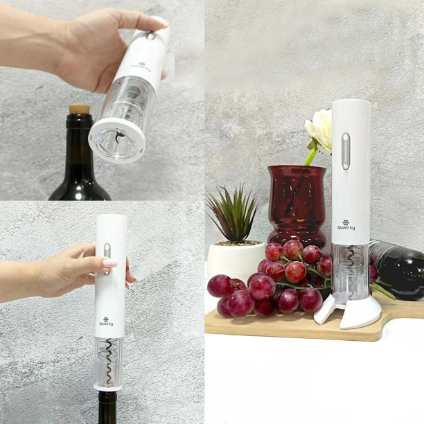 Электроштопор пластиковый белый от магазина ЛесКонПром.ру