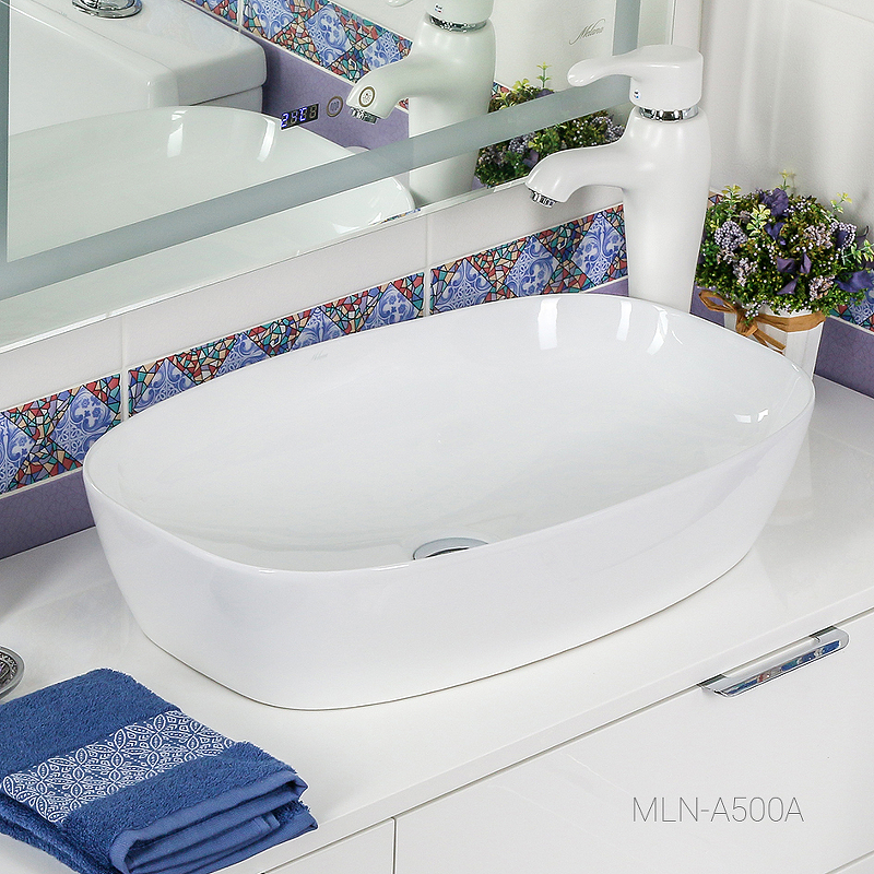 Раковина-чаша Melana 60 MLN-A500A Белая от магазина ЛесКонПром.ру