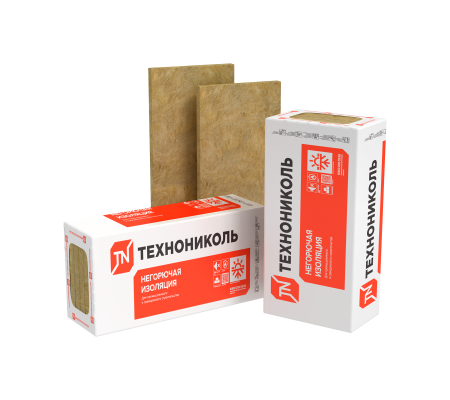 Плита минераловатная ТЕХНОНИКОЛЬ Техновент Оптима 1200х600х130 мм, 2 шт от магазина ЛесКонПром.ру