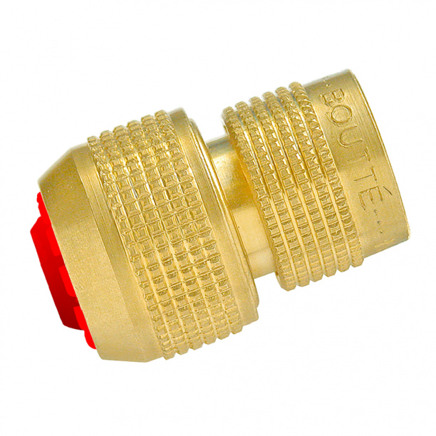 Соединитель для шлангов 3/4" с аквастопом от магазина ЛесКонПром.ру