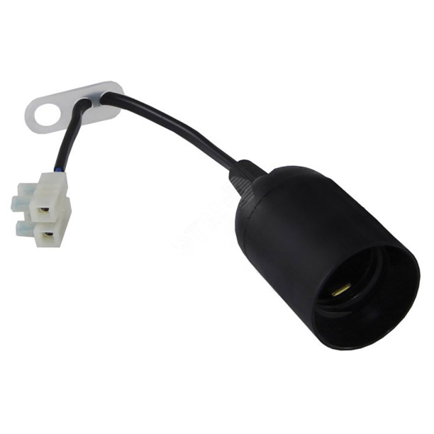 Патрон Е27 DORI на подвесе черный от магазина ЛесКонПром.ру