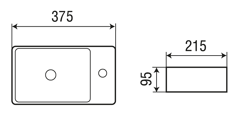 Раковина WeltWasser Aisbach 5111 R 37 10000004592 Белый глянец от магазина ЛесКонПром.ру