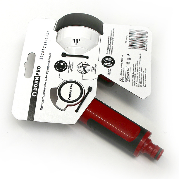 Пистолет-распылитель DORN PRO 4-функциональный от магазина ЛесКонПром.ру