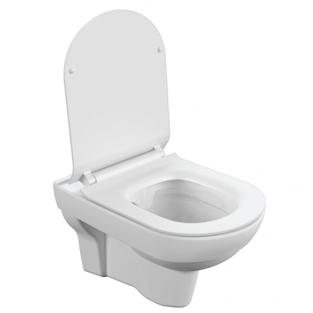 Инсталляция Cersanit Estetica с унитазом, сиденьем, кнопкой белой от магазина ЛесКонПром.ру