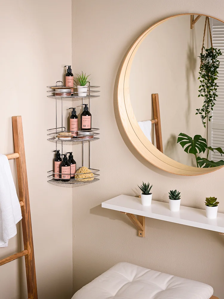 Полка ЧМЗ 501-006-12 3-ярусная, угловая от магазина ЛесКонПром.ру