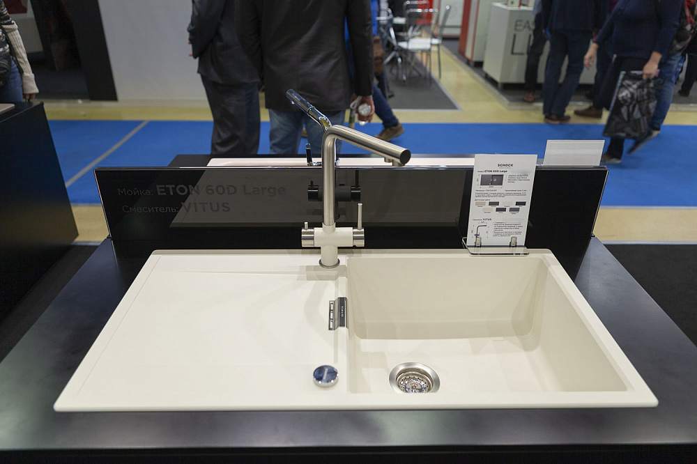 Кухонная мойка ETON 60D Large CRISTADUR 700923 от магазина ЛесКонПром.ру