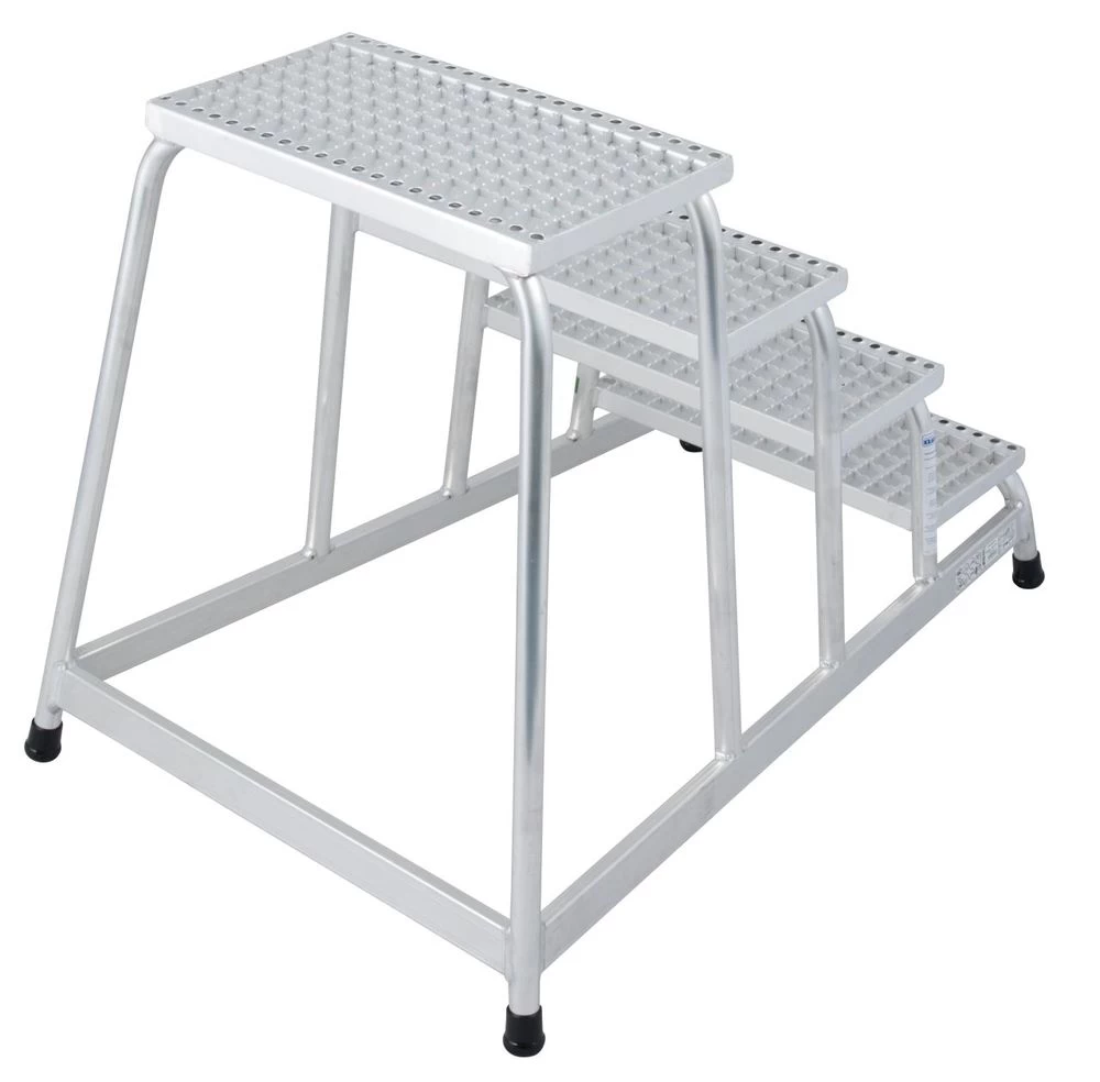 Монтажная подставка с решетчатыми ступенями STABILO 4 ступени KRAUSE арт.805348 от магазина ЛесКонПром.ру