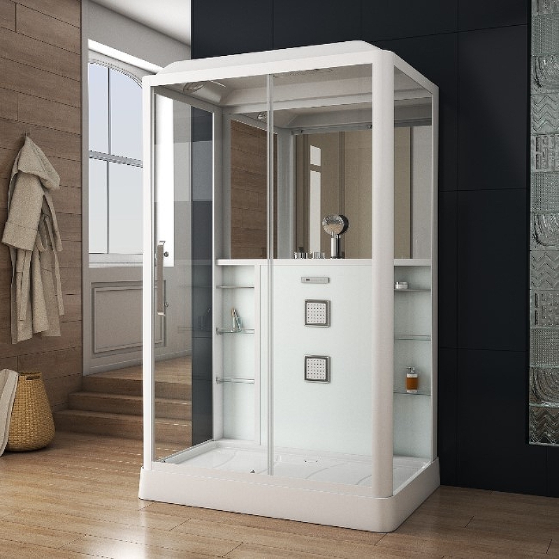 Душевая кабина Grossman 135x90 GR128L с гидромассажем от магазина ЛесКонПром.ру