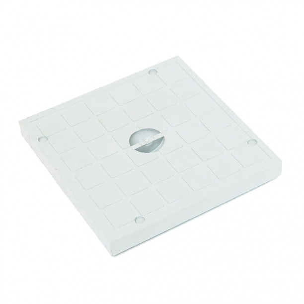 Крышка к дождеприёмнику 200х200 мм серая от магазина ЛесКонПром.ру