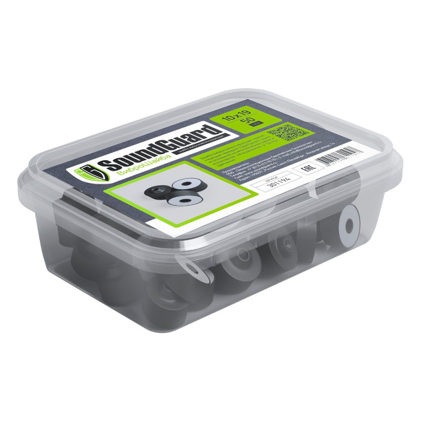 Шайба виброкомпенсирующая SoundGuard 50 шт от магазина ЛесКонПром.ру