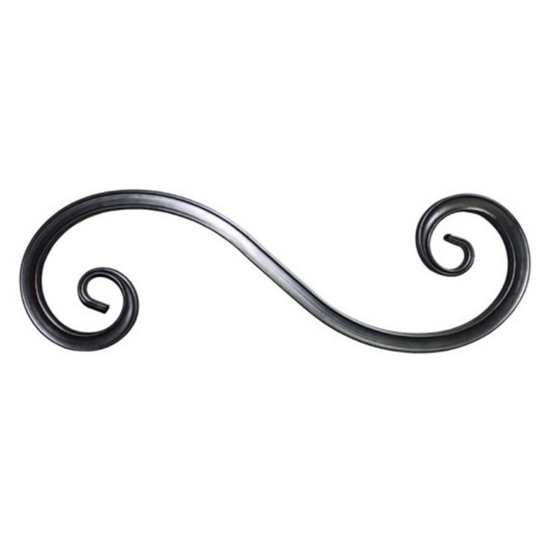 Завиток S 120х400х120 мм 15х15 мм от магазина ЛесКонПром.ру