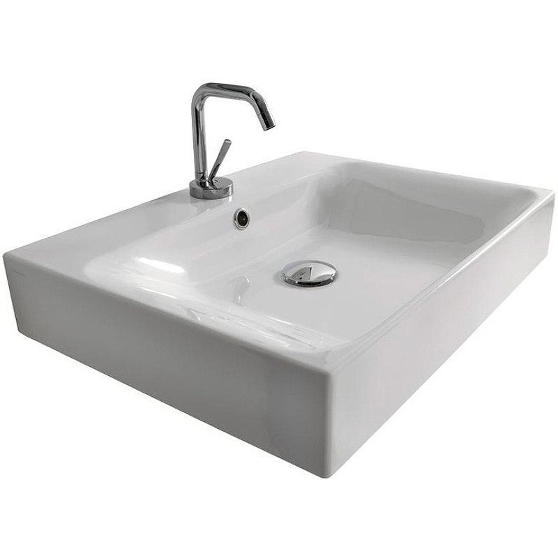 Раковина Kerasan Cento 50 353001*1 Белая от магазина ЛесКонПром.ру