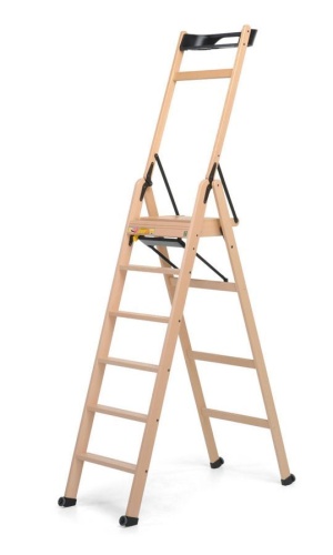 Стремянка Foppapedretti LaScala 6 ступеней Натуральный от магазина ЛесКонПром.ру