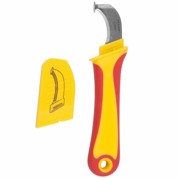 Нож монтерский с пяткой REXANT от магазина ЛесКонПром.ру