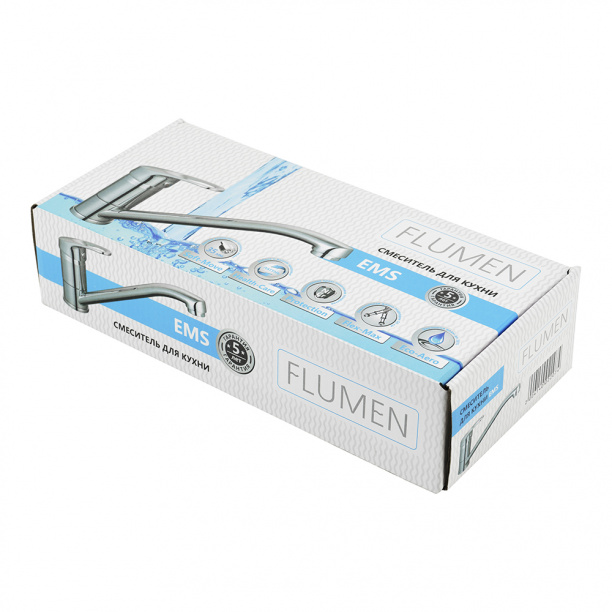 Смеситель для кухни FLUMEN Ems от магазина ЛесКонПром.ру