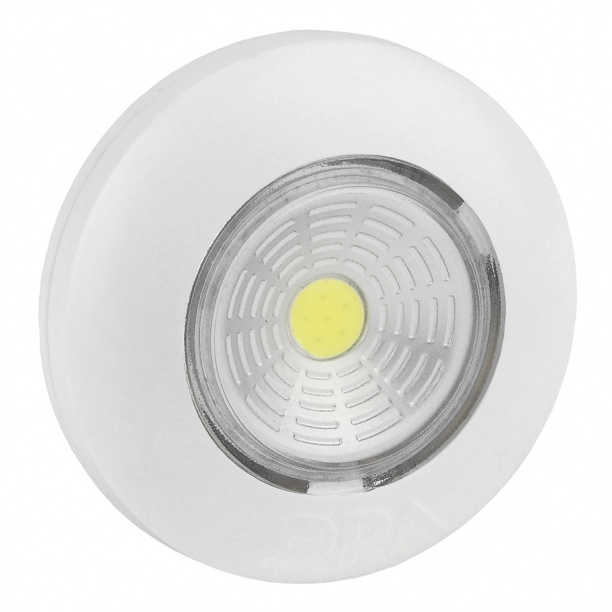 Светильник пушлайт ЭРА Аврора LED 3хААА белый от магазина ЛесКонПром.ру