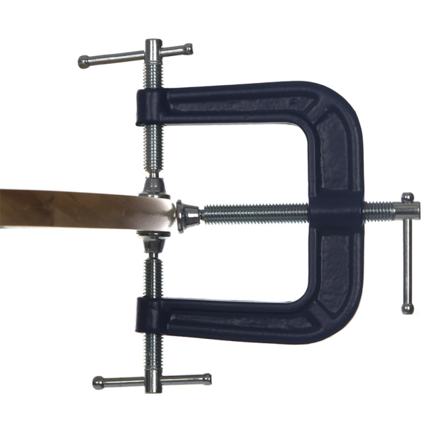 Струбцина кромочная Кобальт 63 мм от магазина ЛесКонПром.ру