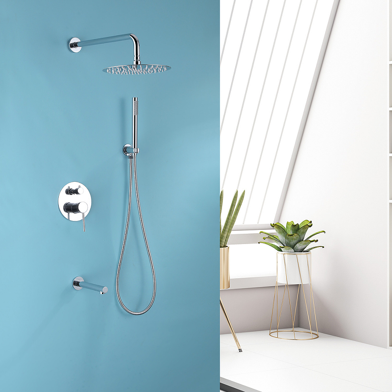 Душевая система Abber Emotion AF8817 Хром от магазина ЛесКонПром.ру