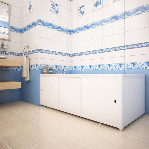 Панель для ванны МетаКам Премиум 70 см белая от магазина ЛесКонПром.ру