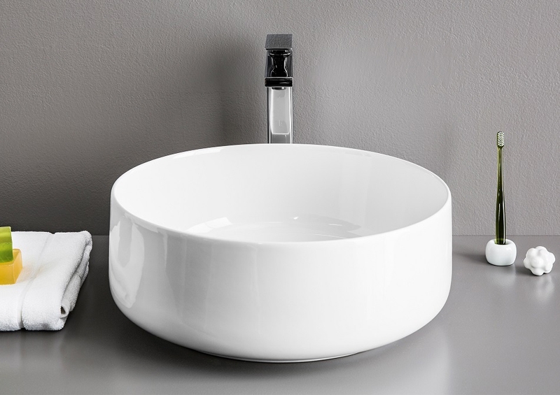 Раковина Artceram Cognac 42 COL001 01 00 Белая от магазина ЛесКонПром.ру