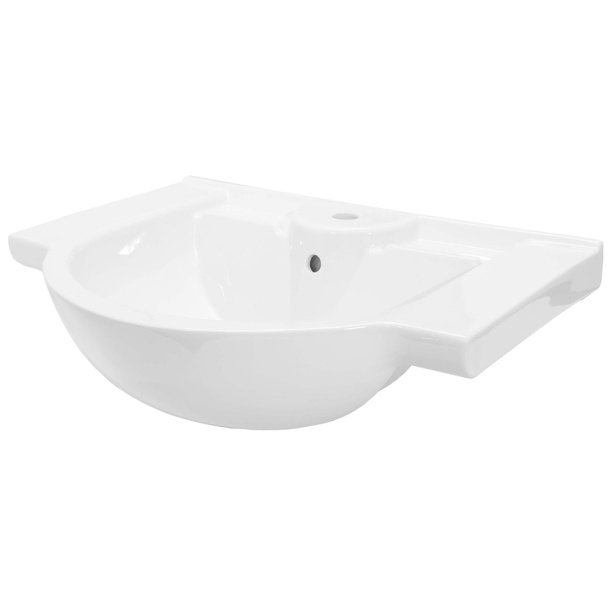 Раковина КЕРАМИН Квадро 70 см с креплениями от магазина ЛесКонПром.ру