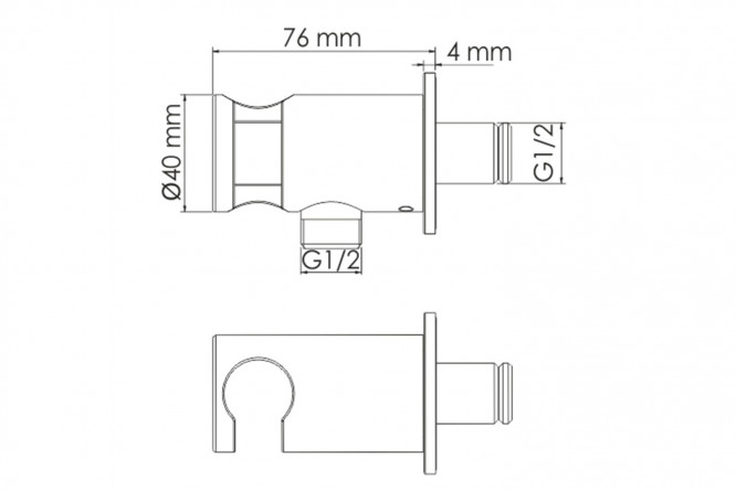 Подключение шланга WasserKRAFT 80382016 от магазина ЛесКонПром.ру