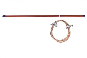 Заземление переносное ДИЭЛЕКТРИК для высоковольтных линий ЗПЛ-110-1Д от магазина ЛесКонПром.ру