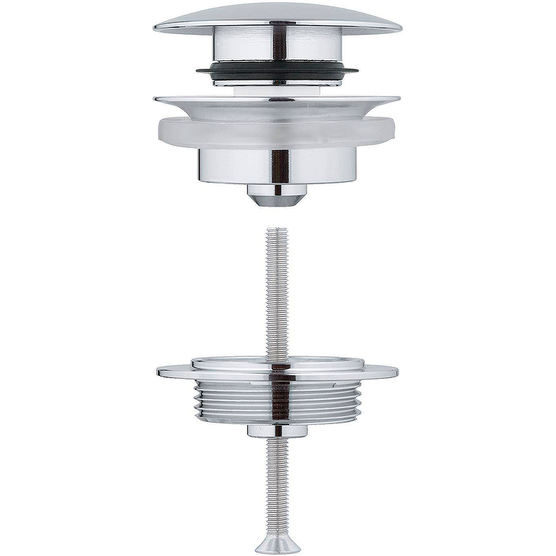 Донный клапан Grohe 65807000 click-clack Хром от магазина ЛесКонПром.ру