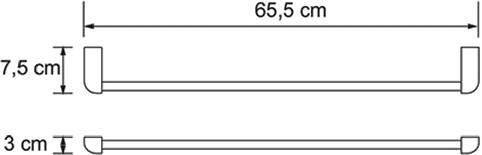 Полотенцедержатель Wasserkraft Kammel K-8330white от магазина ЛесКонПром.ру