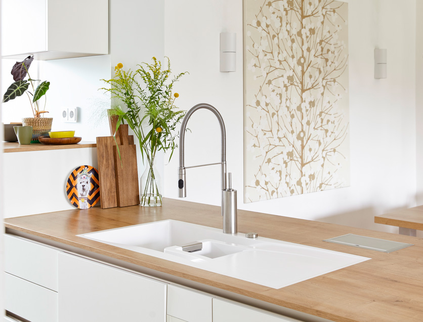 Кухонная мойка WATERFALL 60D F CRISTADUR 700105F* от магазина ЛесКонПром.ру