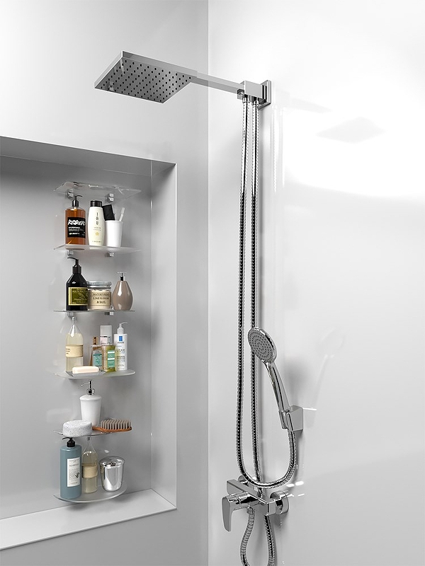 Верхний душ Paini Milano 50CR759TCASQET9 Хром от магазина ЛесКонПром.ру