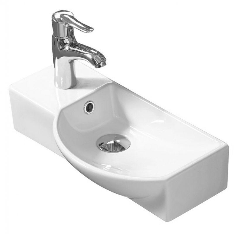 Раковина SantiLine 45 SL-2012R Белая от магазина ЛесКонПром.ру