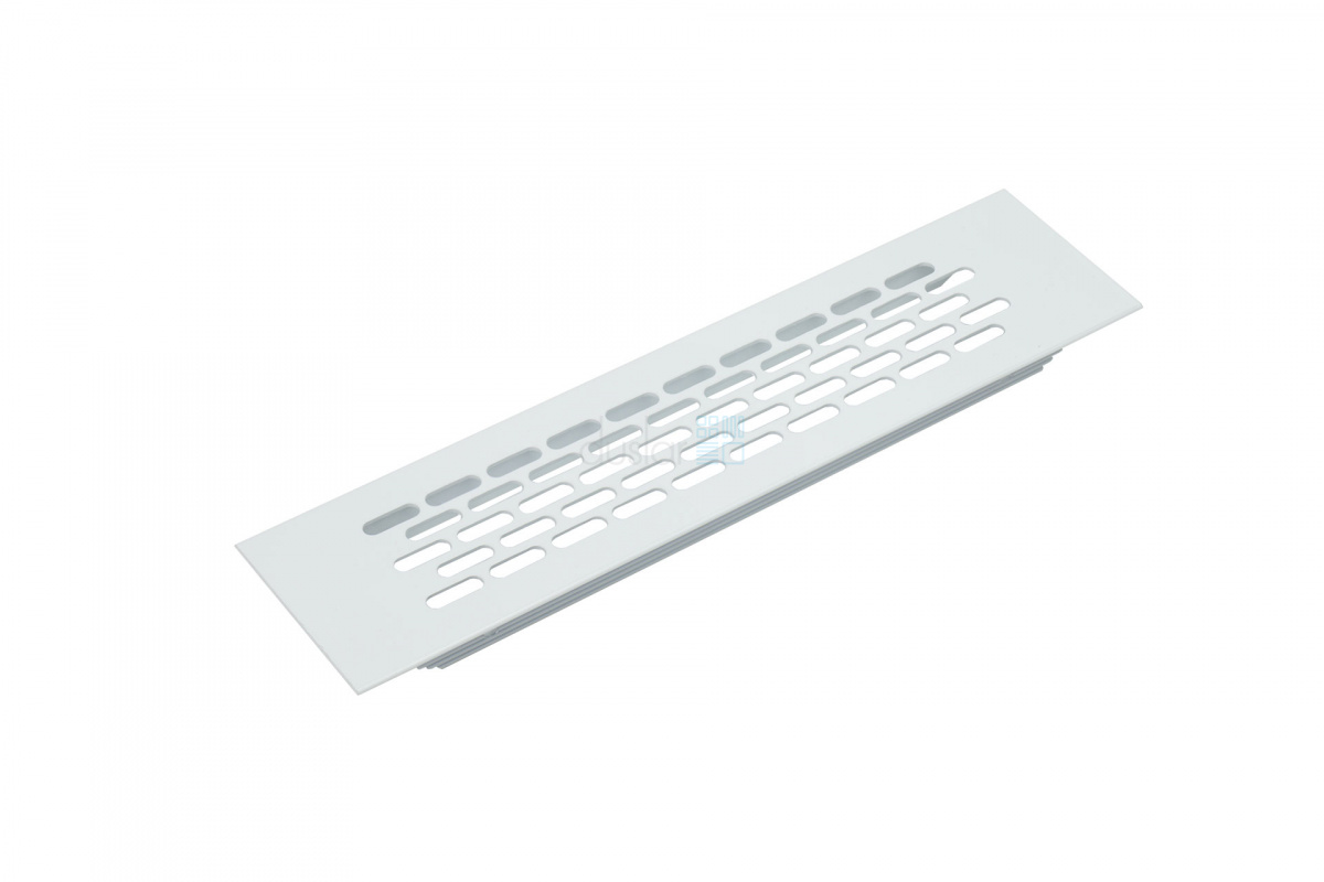 Решетка вентиляционная 245х60 мм, белый от магазина ЛесКонПром.ру