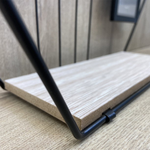 Полочка металлическая с зеркалом 40х41х11 см от магазина ЛесКонПром.ру