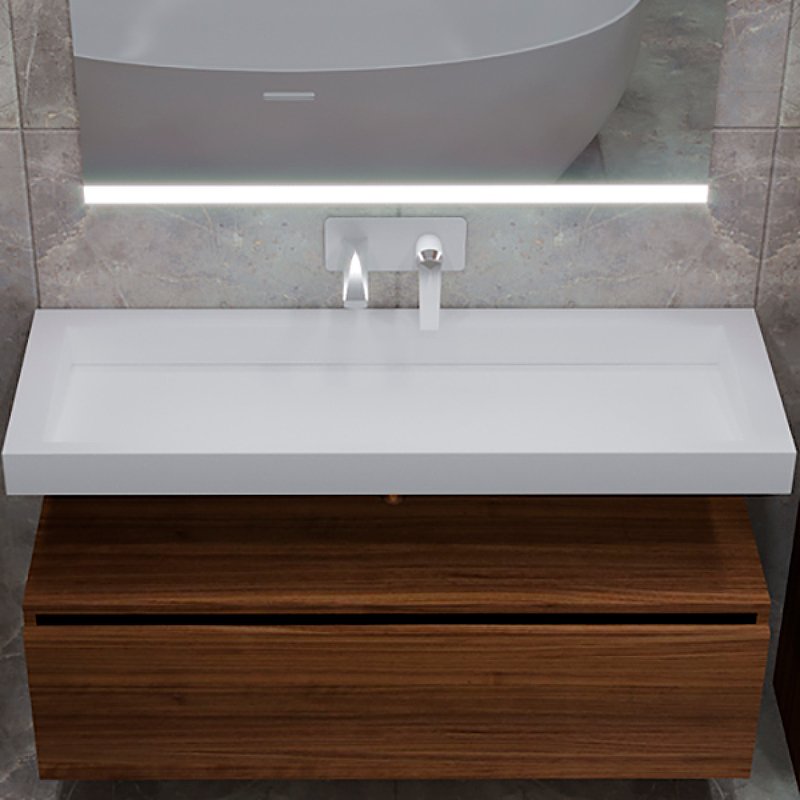 Раковина Boheme Armadi Art Flat 100 859-100 Белая от магазина ЛесКонПром.ру