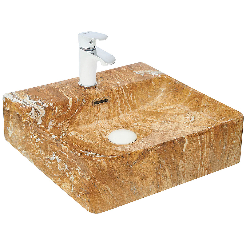 Раковина WeltWasser Elbach 2177 M846 42 10000004544 Мрамор от магазина ЛесКонПром.ру