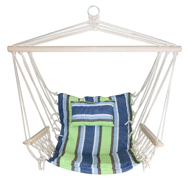 Подвесное кресло 100х50 см с подушкой от магазина ЛесКонПром.ру